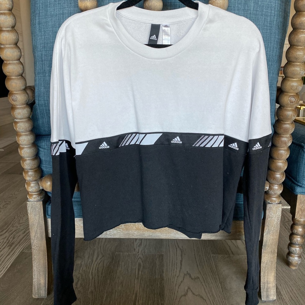 Adidas cropped pullover